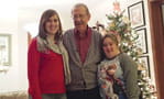 The late Richard Thomas, pictured with his granddaughters, Sarah (left) and Emily (right).